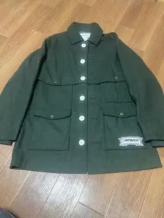 KIM JONES GU ウールブレンド ワーク コート　【美品】