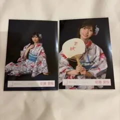 櫻坂46 2026年 浴衣 生写真 佐藤愛桜 ヒキ・スワリ - メルカリ