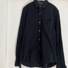 COMME CA ISM ブラックシャツ Mのサムネイル