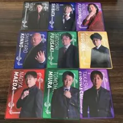 日本プロ麻雀連盟　トレーディングカード9枚セットA