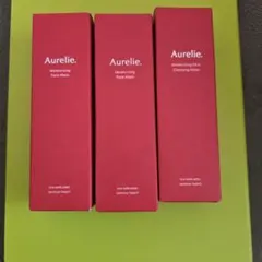 Aurelie モイストフェイスウォッシュ2本 & クレンジングウォーター１本