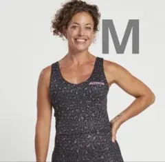 新作　レオパード　トップス　Mサイズ　ジャザサイズ　Jazzercise 新作 レオパード トップス Sサイズ ジャザサイズ Jazzercise - メルカリ