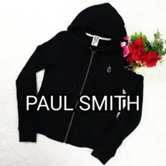 【レア】ポールスミス PAUL SMITH パーカー ウサ刺繍ロゴ ブラック