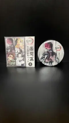 鬼滅の刃 全集中展 無限列車編 遊郭編 幕間画 缶バッジ 猗窩座