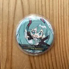 初音ミク　缶バッチ