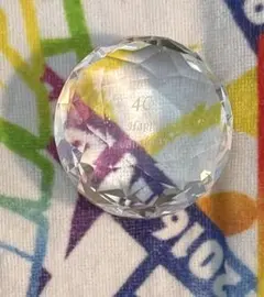 ヨンドシー 4℃ クリスタル ペーパーウエイト