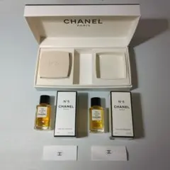 CHANEL 香水N5（2本）サヴォン石鹸（1個）セット