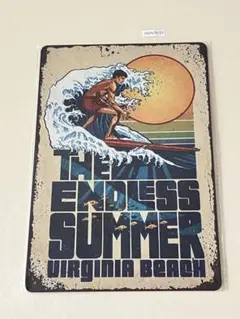 THE ENDLESS SUMMER VIRGINIA BEACH ブリキ看板