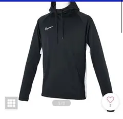 Nike ブラック パーカー　ACADEMY プルオーバー フーディ(ブラック)