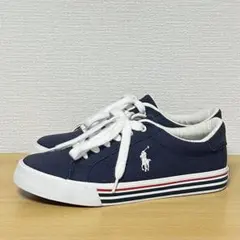 ❤️24cm❤️Polo Ralph Lauren ネイビー スニーカー