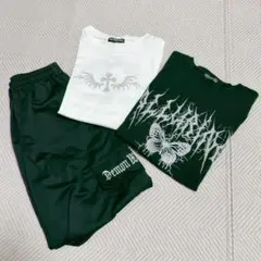 パンク・サブカル地雷 ファッション3点セット