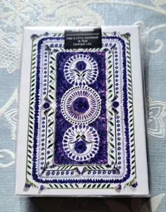 吉田ユニ「PLAYING CARDS」トランプ(パープル)未開封