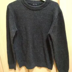 nano universe ダークグレー ニットセーター Sサイズ