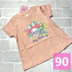 マイメロディ サンリオ 半袖Tシャツ 90 新品 夏 推し ピンク かわいい