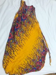 ノーブランド　ワンピース　ノースリーブ