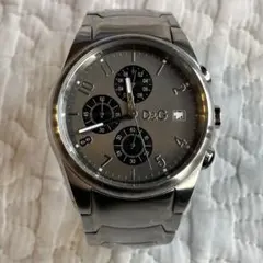 D&G シルバー 腕時計
