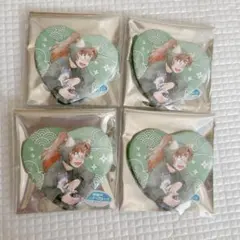 忍たま乱太郎 善法寺 伊作 ハート型缶バッジ ナンジャタウン