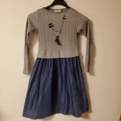 familiar コンビワンピース　140cm