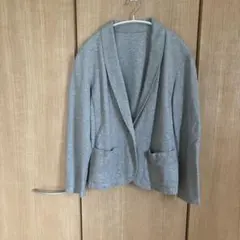 グレー テーラードジャケット L