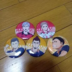 ハイキュー！！　缶バッジ　セット