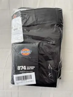 Dickies 874 ブラック チノパン 32X28 新品未使用