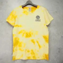 ★新品 イタリア製 フランクリンマーシャル タイダイ ロゴTシャツ M イエローのサムネイル