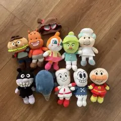 アンパンマン　ぬいぐるみ　セット売り