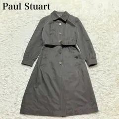 Paul Stuart トレンチコート アウター　三陽商会　ベルト　ブラウンのサムネイル