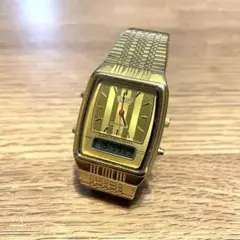 CITIZEN アナログ腕時計(稼働品) ゴールド ヴィンテージ