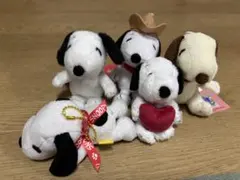 スヌーピー ぬいぐるみ 5体セット