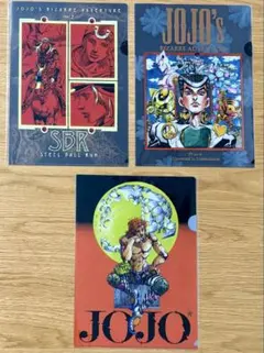 ジョジョの奇妙な冒険 荒木飛呂彦原画展 クリアファイル dio大阪限定他　セット ジョジョ 大阪 荒木飛呂彦原画展 ジョジョ展 DIO ディオ クリア