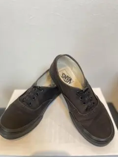 VANS ブラック スニーカー　オーセンティック　23.5cm