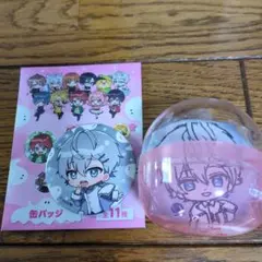 カラフルピーチ　缶バッチ