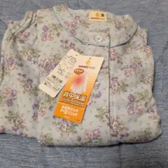 GUNZE WARM PLUS パジャマ 花柄 Sサイズのサムネイル