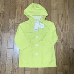 PARTY PARTY キッズレインコート イエローグリーン 90㎝