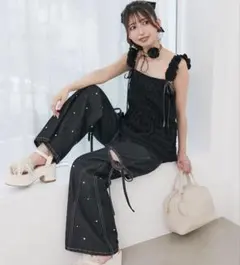 MAJESTIC LEGON◆サイドスリットビジューデニムのサムネイル