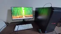 RTX2080super 180Hzモニター キーボード付き wifi対応