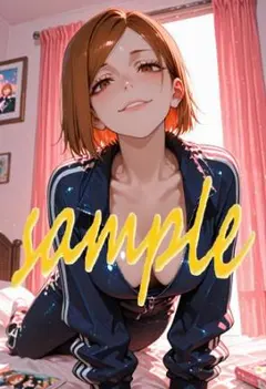 【G-0012】オリジナルイラスト　A4 ポスター　かわいい　アニメ