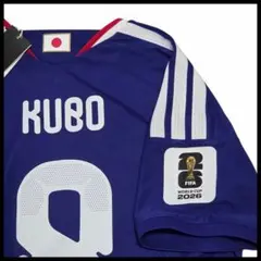 日本代表 オーセンティックユニ 半袖 スリーブバッジ付 8.KUBO 久保