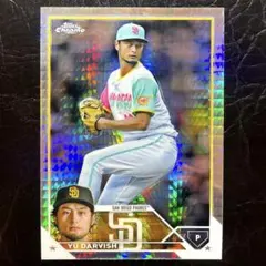 2023 Topps Chrome ダルビッシュ有 PRIZM カード！MLB