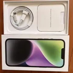 Apple iPhone 14 128GB ミッドナイト箱