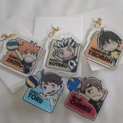 ハイキュー!! アクリルクリップ5個セット - メルカリ