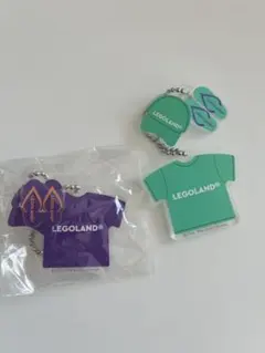 レゴランド限定Tシャツ3連アクリルキーチェーン
