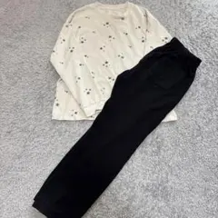 UNIQLOエアリズム星柄パジャマセット 150cm