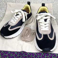『未使用級』TORY BURCH GOOD LUCK TRAINER スニーカーのサムネイル