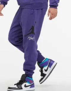 M 新品 ジョーダン スウェットパンツ ジョガー フリースパンツ ナイキ