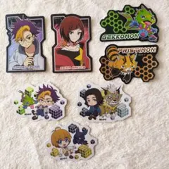 DIGIMON BEATBREAK キャラカットステッカーガム