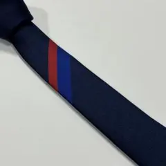 【ネクタイ　東京ガス　ライン　ポリ　古着】