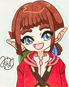 手描きイラスト オリジナルキャラクター