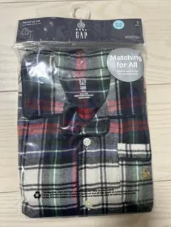 GAP チェック柄パジャマ 110cm
